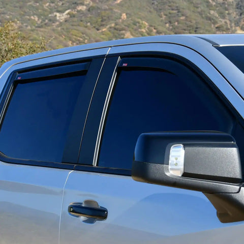 Westin 72-39429 - In-Channel Wind Deflector 4 pc. Smoke