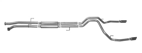 Gibson Performance Exhaust 7402 Cat-Back Dual Split System Aluminized