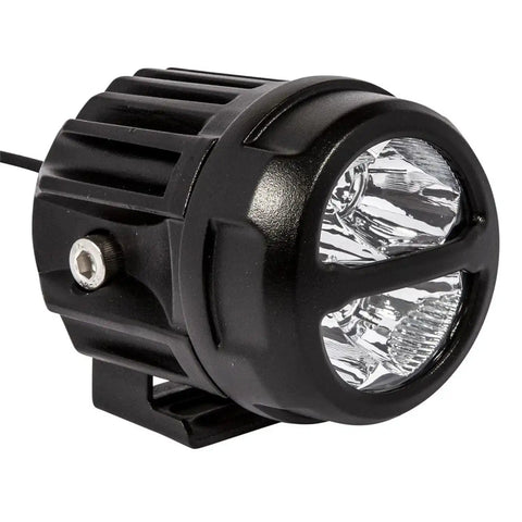 Pro Comp Suspension 76412P 2X2 Round 5W Led Spot Pair (Black)
