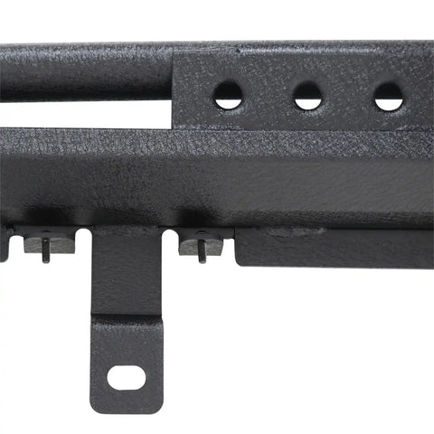 Smittybilt 76638 - SRC Classic Rock Rails (Oem Style) W/ Step- Black Textured