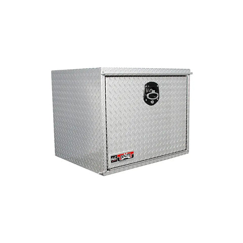 Westin 80-HUB2430 - Brute HD Under Body Tool Box Polished Aluminum 24 in. x 30 Drop Down Door