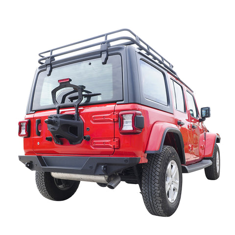 Paramount Automotive 81-20401 - 2018-2022 Jeep Wrangler JL Jeep Rear Bumpers