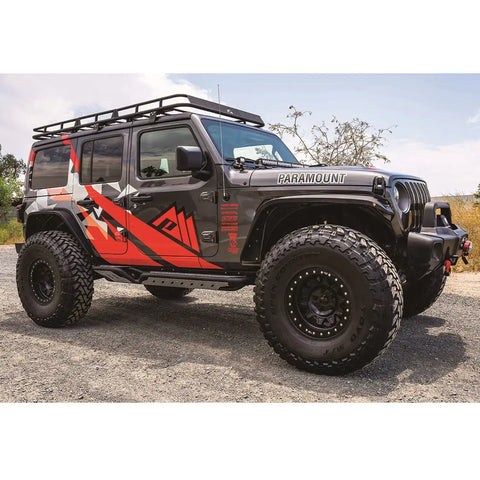 Paramount Automotive 81-20600 - 2018-2022 Jeep JL Jeep Rock Sliders