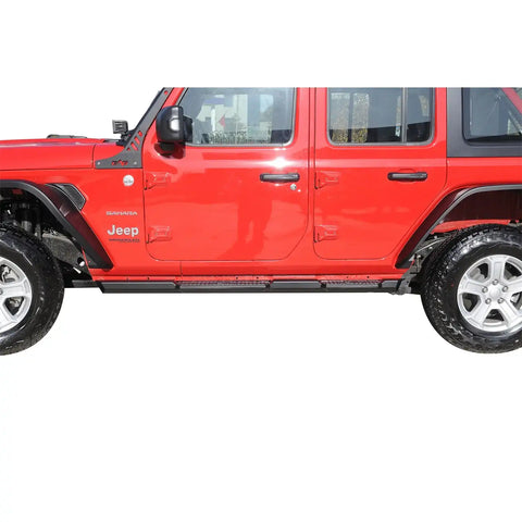 Paramount Automotive 81-20602 - 2018-2022 Jeep Wrangler JL Jeep Rock Sliders