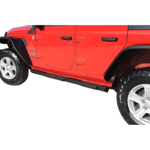 Paramount Automotive 81-20602 - 2018-2022 Jeep Wrangler JL Jeep Rock Sliders