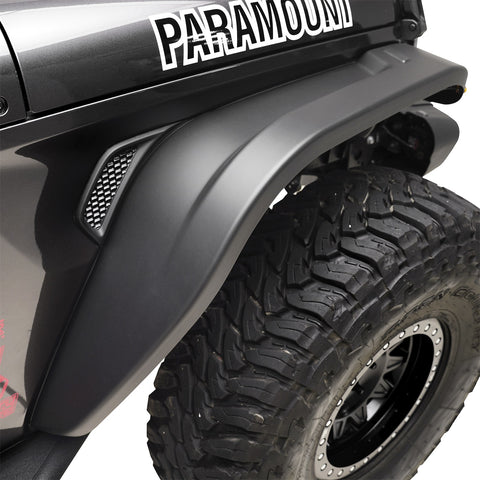 Paramount Automotive 81-21104 - 2018-2022 Jeep JL/Gladiator JT Jeep Fender Flares