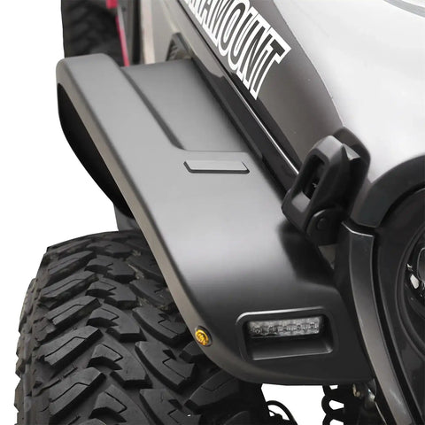 Paramount Automotive 81-21104 - 2018-2022 Jeep JL/Gladiator JT Jeep Fender Flares