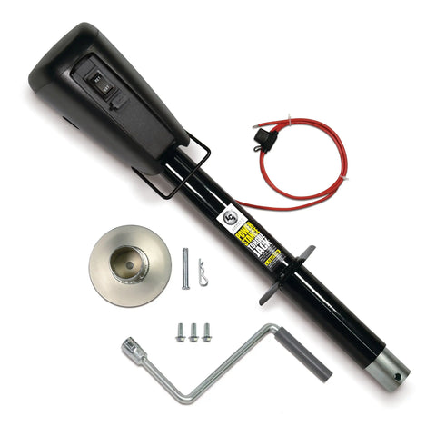 CURT 813748 - Lippert Power Stance Electric Trailer Tongue Jack 3500 lbs