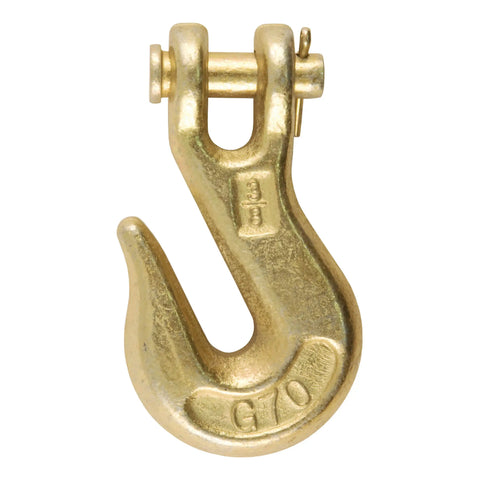 CURT 81438 - 3/8in. Clevis Grab Hook (6600 lbs 1/2in. Pin)