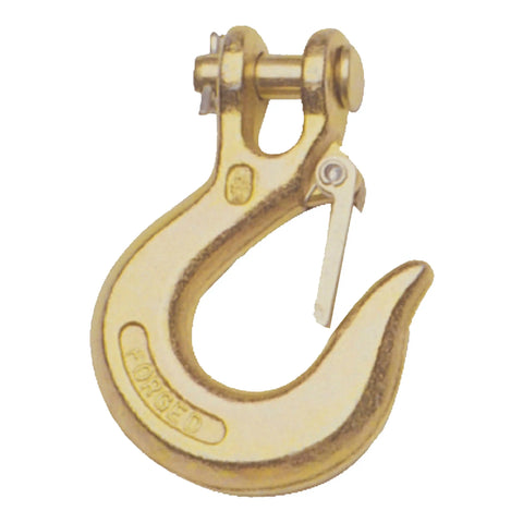 CURT 81900 - 1/4in. Safety Latch Clevis Hook (7800 lbs Pin)