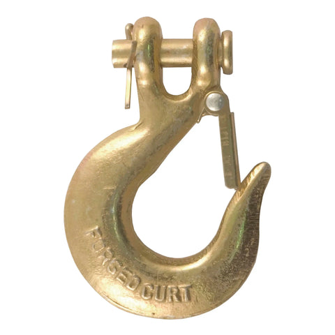 CURT 81940 - 1/4in. Safety Latch Clevis Hook (12600 lbs Pin)