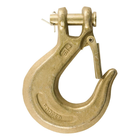 CURT 81970 - 7/16in. Safety Latch Clevis Hook (40000 lbs Pin)