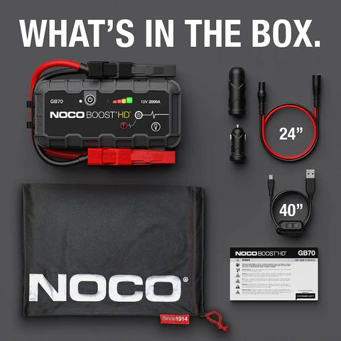 NOCO GB70 Battery Portable Jump Starter