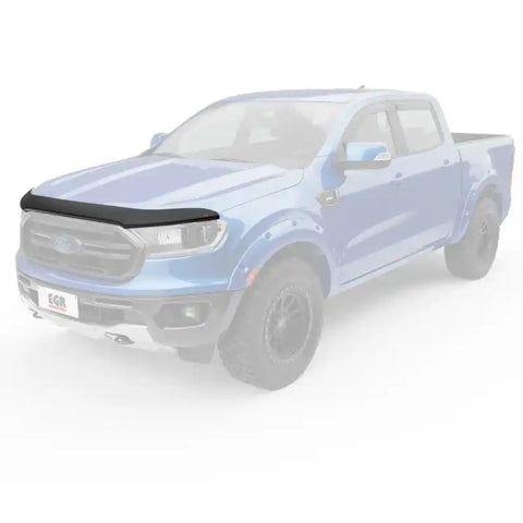EGR 303551 -2019+ Ford Ranger XL/XLT Superguard Hood Guard - Dark Smoke