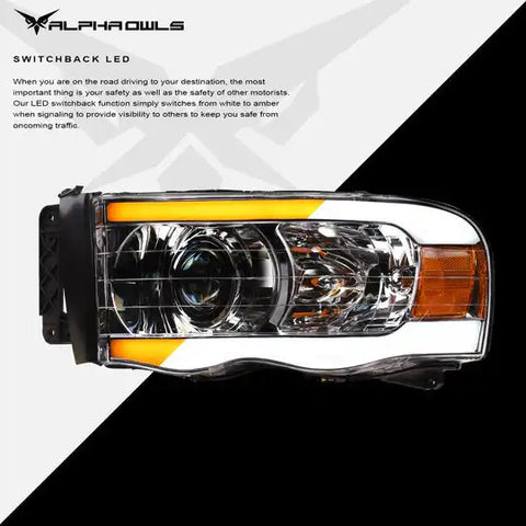 Alpha Owls 8707500 - SQX Series Headlights