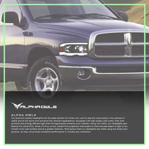 Alpha Owls 8707500 - SQX Series Headlights