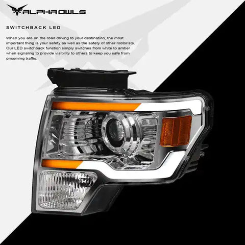 Alpha Owls 8707555 - SQX Series Headlights