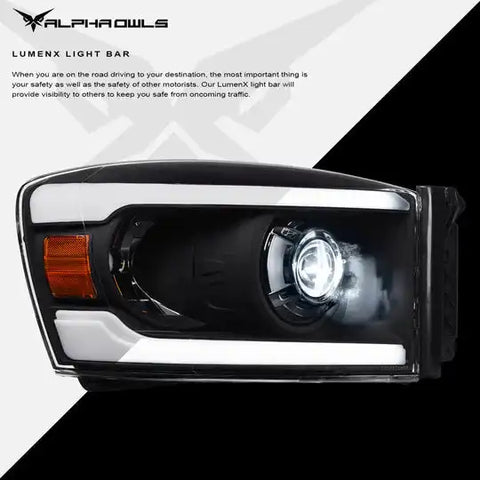 Alpha Owls 8707517 - LMX Series Headlights