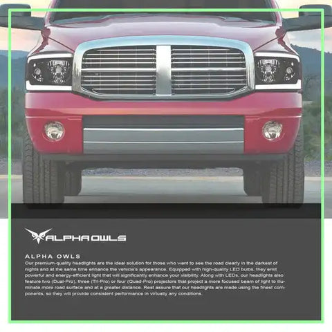 Alpha Owls 8707678 - LM Series Headlights