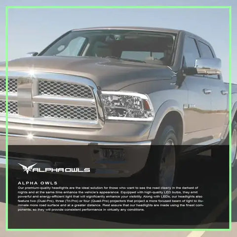 Alpha Owls 8707708 - SQ Series Headlights