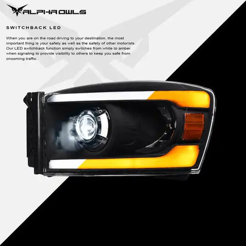 Alpha Owls 8709405 - SQX Series Headlights