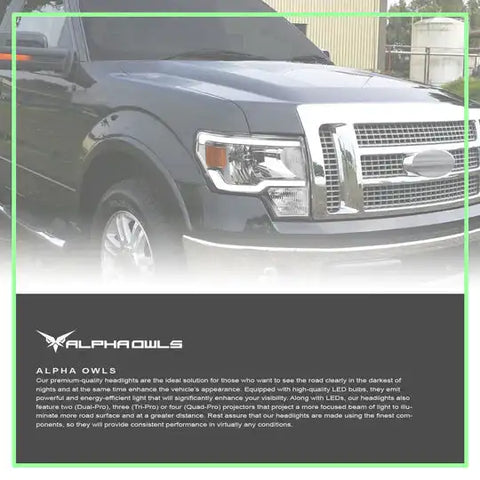 Alpha Owls 8709528 - SQ Series Headlights