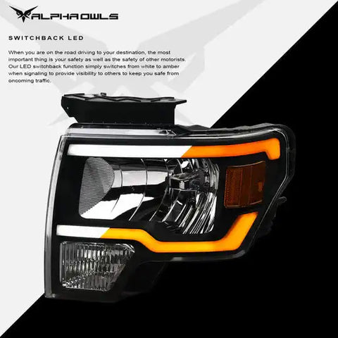 Alpha Owls 8709535 - SQ Series Headlights