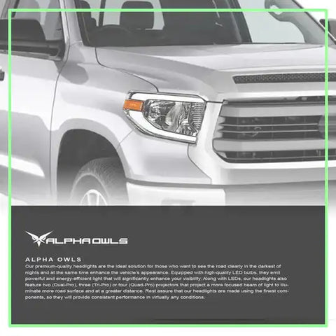 Alpha Owls 8709757 - LM Series Headlights