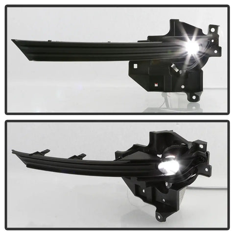 Spyder Auto 9043352 OEM Style Full LED Fog Light W/Switch- Clear -