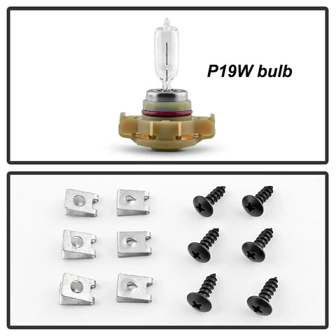 Spyder Auto 9044243 OEM Fog Lights W/Switch - Clear