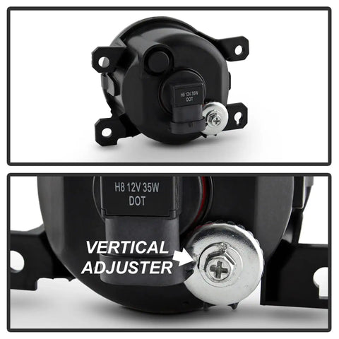 Spyder Auto 9044250 OEM Fog Lights W/OEM Switch - Clear