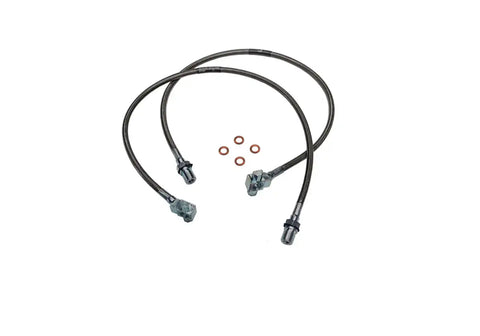Superlift 91345 Bullet Proof Brake Hose - Front 71-78 GM PU/Blazer/Suburban w/ 8-12 Lift