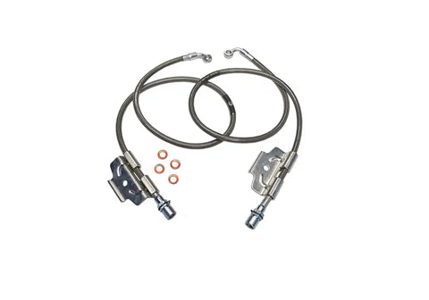 Superlift 91600 Bullet Proof Brake Hose - Front 03-13 Ram 2500/3500 w/ 4-6 Lift