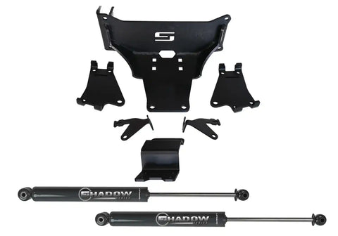 Superlift 92741 Dual Steering Stabilizer Kit-w/ Shocks-05-22 F250/350 4WD-No Lift Req