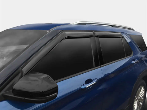 Auto Ventshade (AVS) 94332 - Ventvisor Deflector Smoke Outside Mount 4 pc.