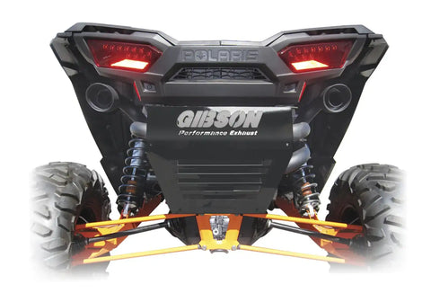 Gibson Performance Exhaust 98022 Polaris UTV Dual Black Ceramic