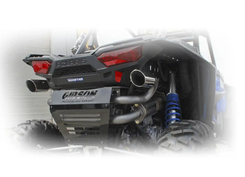 Gibson Performance Exhaust 98025 Polaris UTV Dual Stainless