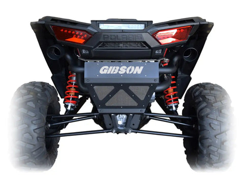 Gibson Performance Exhaust 98038 Polaris UTV Dual Black Ceramic