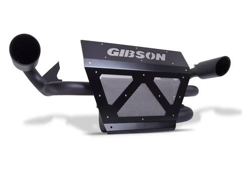 Gibson Performance Exhaust 98038 Polaris UTV Dual Black Ceramic