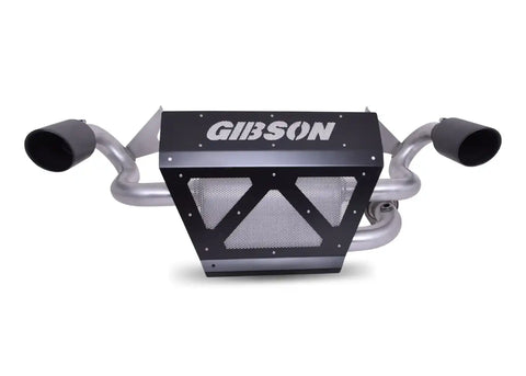 Gibson Performance Exhaust 98043 Polaris UTV Dual Black Ceramic