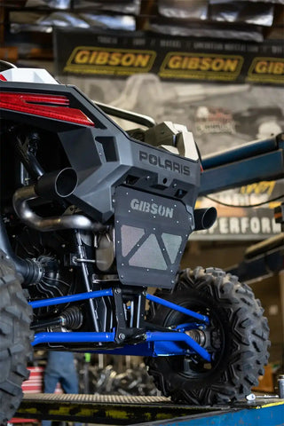 Gibson Performance Exhaust 98047 Polaris UTV Dual Black Ceramic