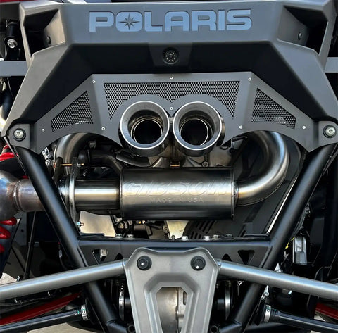 Gibson Performance Exhaust 98054 Polaris UTV Dual Side Stainless