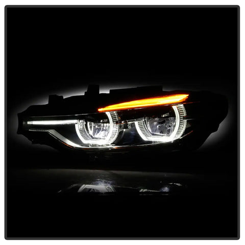 Spyder Auto 9948534 FULL LED Projector Headlights - Chrome