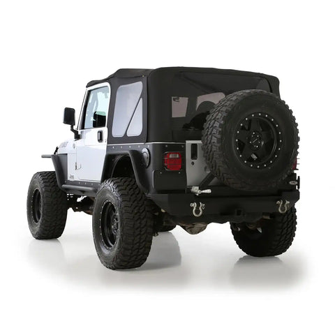 Smittybilt 9974235 - PREMIUM REPL CANVAS TOP 97-06 TJ BLK W/ TINT