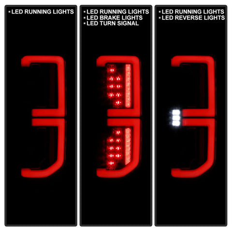 Spyder Auto 5088758 (Spyder) LED Tail Lights - Smoke