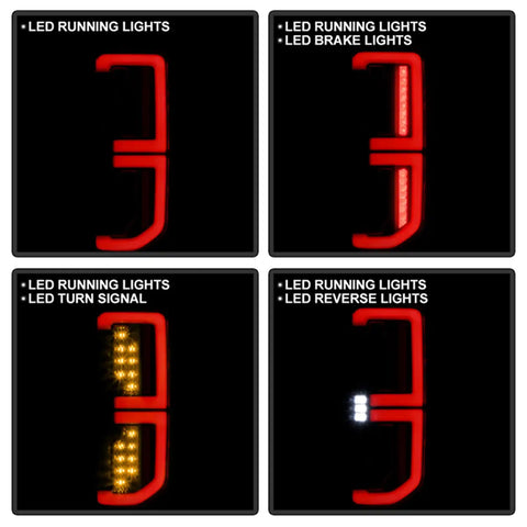 Spyder Auto 5088765 (Spyder) LED Tail Lights - Black