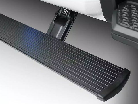 AMP Research 76240-01A - PowerStep€ž Plug-N-Play System Incl. OEM Style Illumination Black