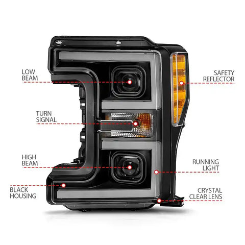 ANZO USA 111577 LED Projector Headlight