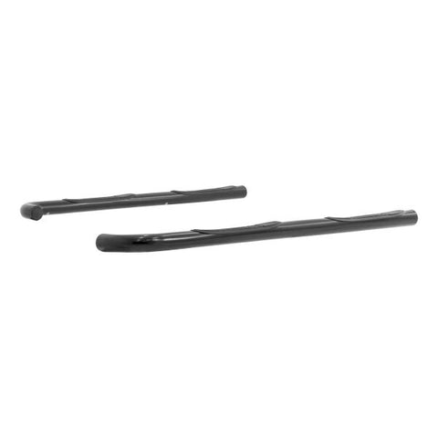 ARIES 201002 - 3 Round Black Steel Side Bars, Select Jeep Liberty