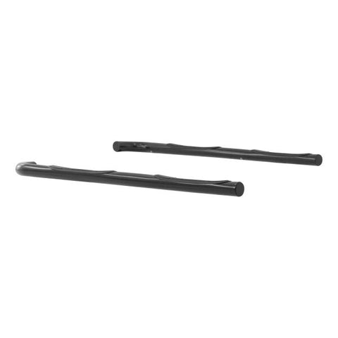 ARIES 201002 - 3 Round Black Steel Side Bars, Select Jeep Liberty